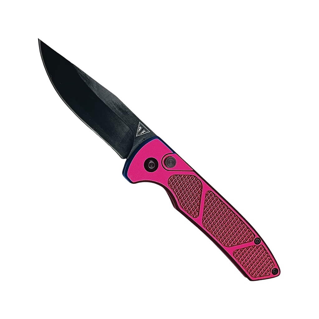 Urban Pulse Quick-Deploy Automatic Knife - Pink Clip Point