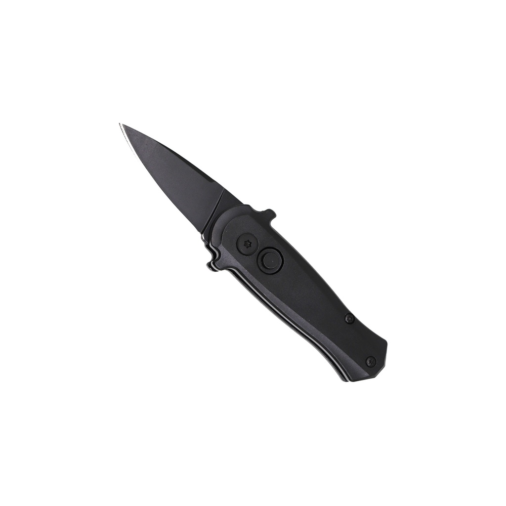 Stealth Compliance California-Legal Automatic Knife - Midnight Black