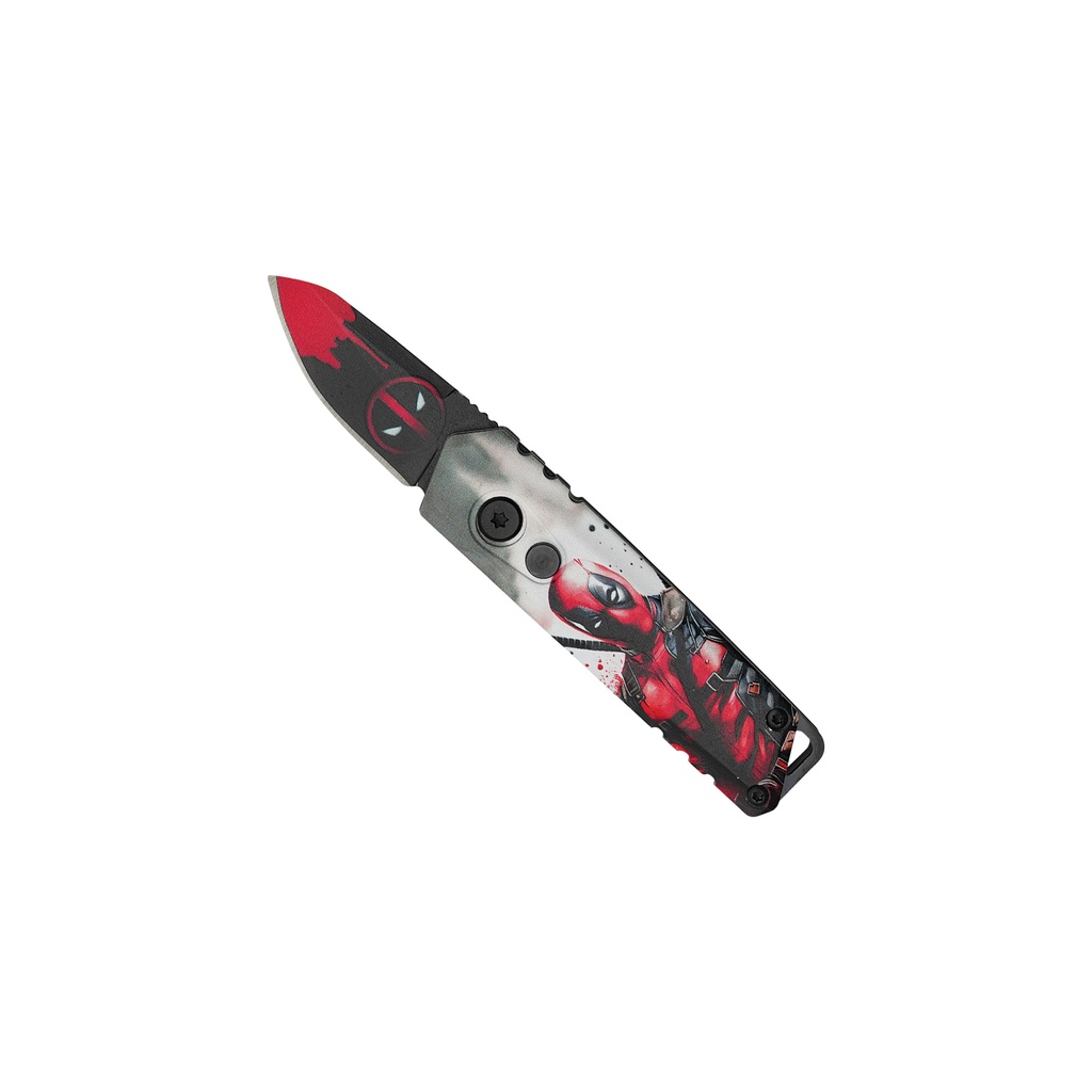 Mercenary Quick-Strike California Legal Automatic Knife - Black Blade