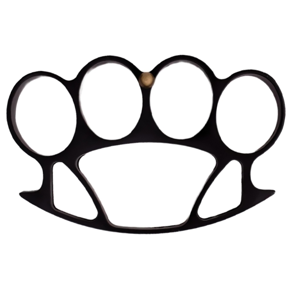 Fat Boy Wide-Body Belt Buckle Knuckle - Midnight Black