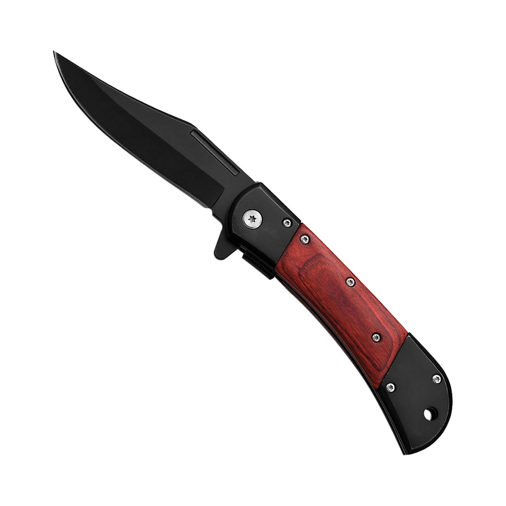 Timberline Quick-Flip Assisted Opening Knife - Black Wood