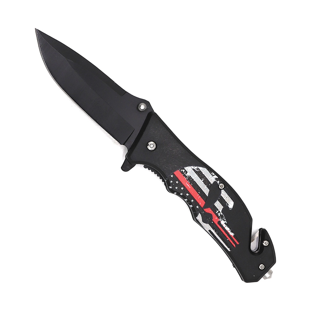 Patriot Rescue Assisted Opening Knife - Black Blade