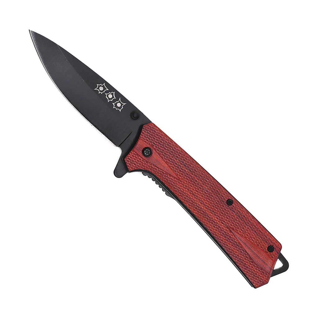 Ember Etch Quick-Deploy Assisted Opening Knife - Red G10