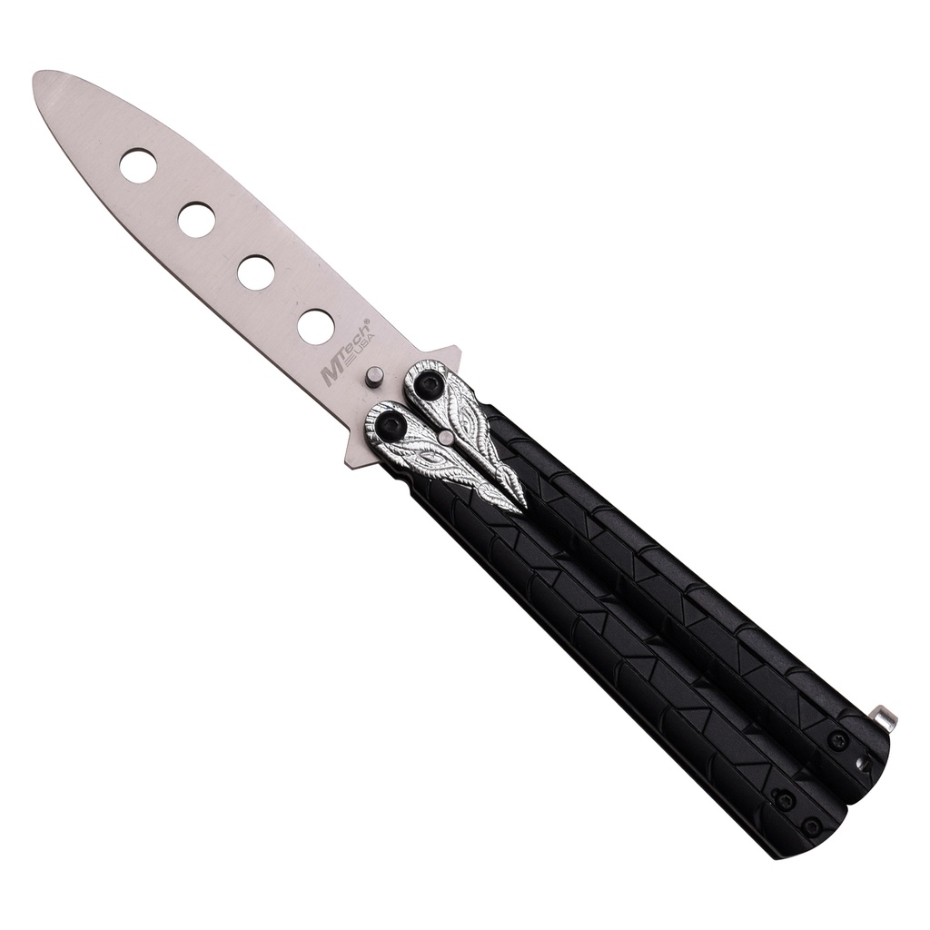 Vent-Frame Safe-Edge Butterfly Trainer - Matte Silver