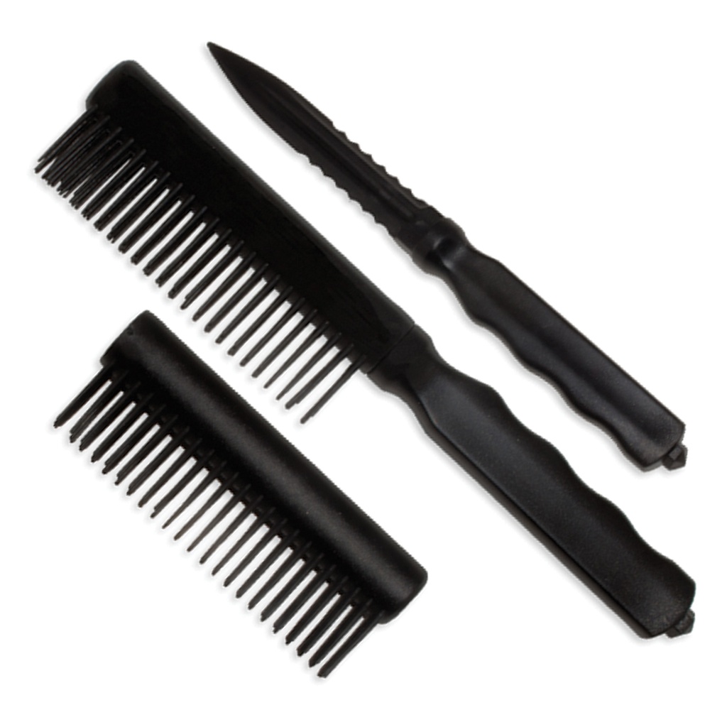 Undercover Groom Dual‑Purpose Comb Knife - Black
