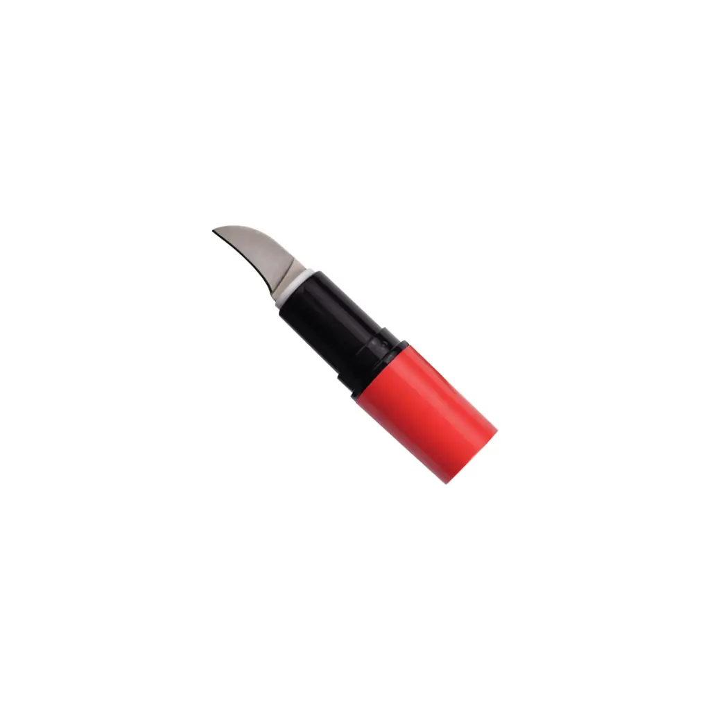 Crimson Decoy Covert Lipstick Knife - Red Gloss