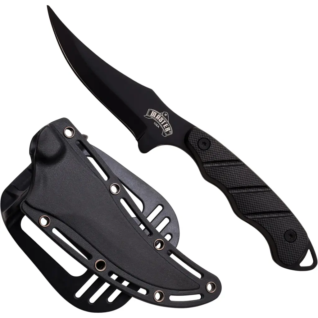 Rapid Shadow Quick-Draw Tactical Fixed Blade - Black Nylon