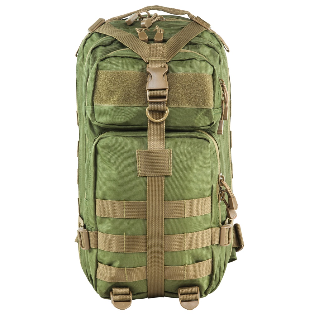 Close-Quarters Ranger Scout Tactical Backpack - Green/Tan