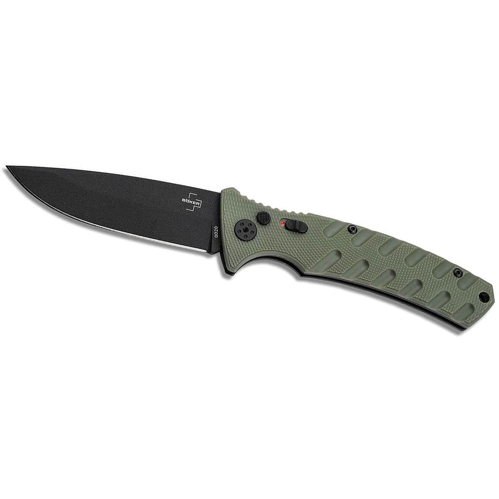 Ranger Signal Quick-Deploy Automatic Knife - Grivory Green