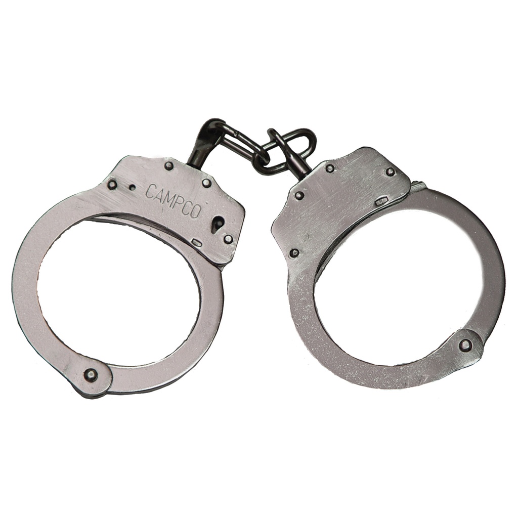 Field-Pro Double-Lock Patrol Handcuffs - Nickel Plated