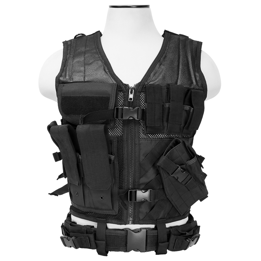 Blackout Loadout Mission-Ready Tactical Vest - Midnight Black