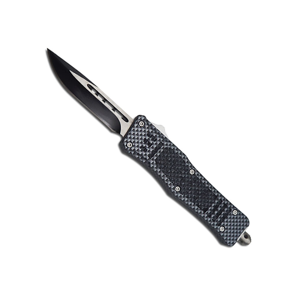 Blackout Vector Tactical OTF Knife - Carbon Fiber