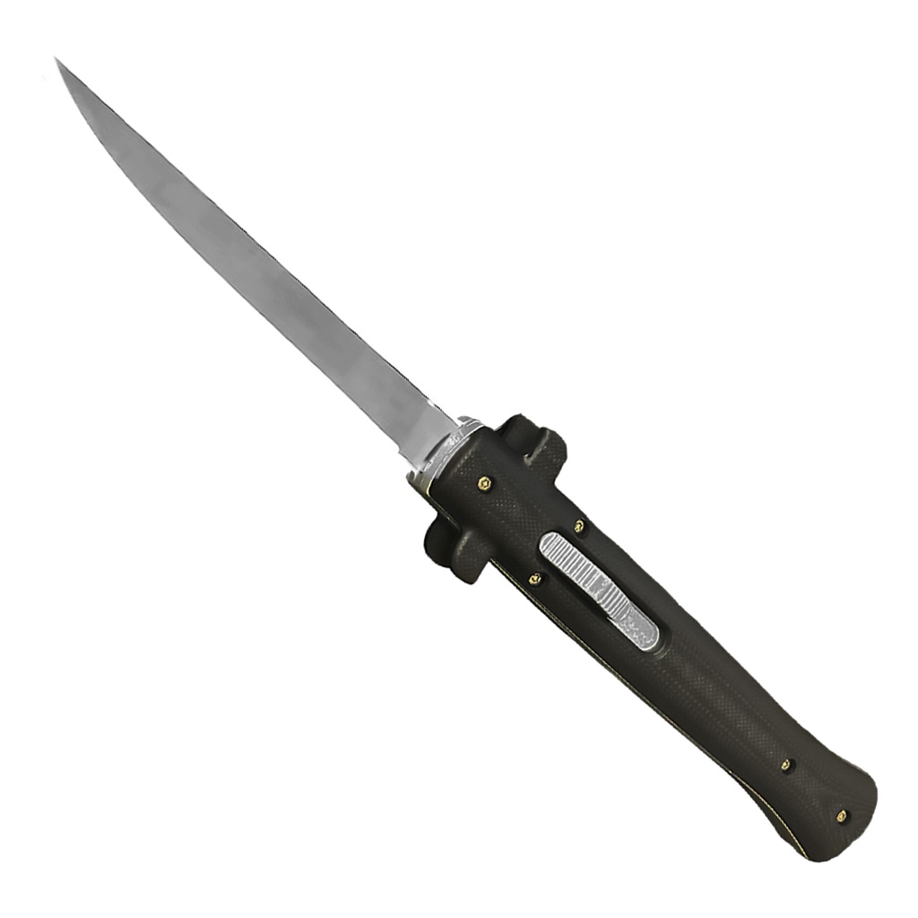 Frontline Slide Advantage OTF Knife - G10 Black