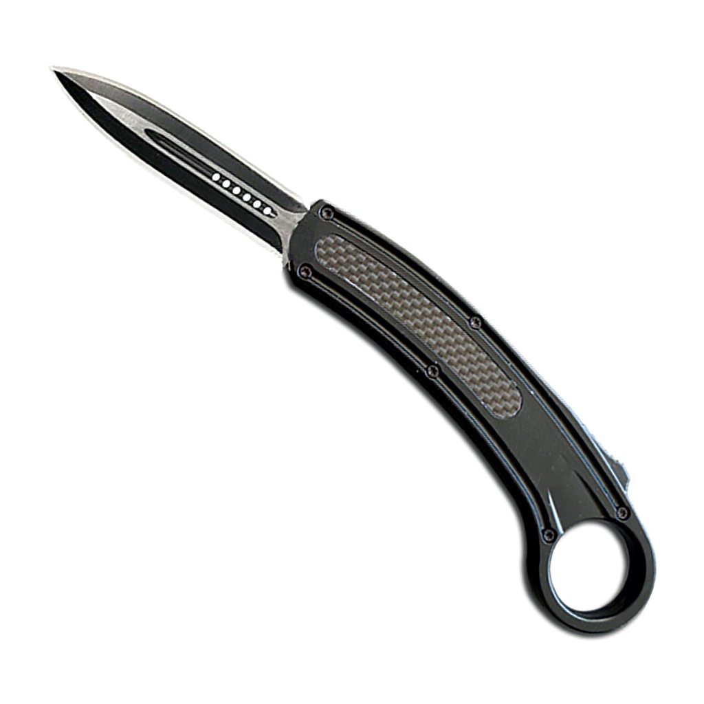 ArchAngel Breakthrough Out-the-Bottom Karambit OTF Knife - Carbon Fiber