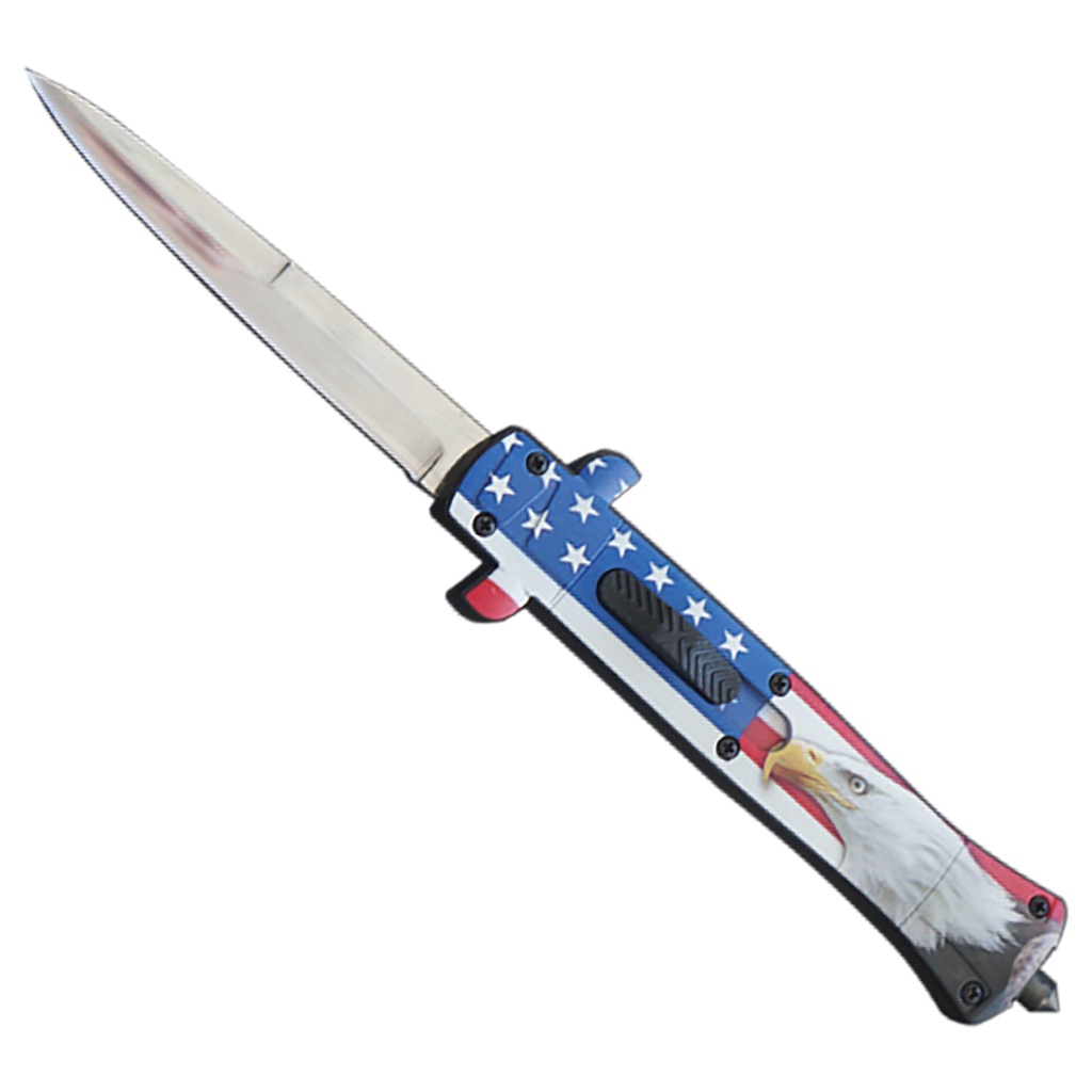 Liberty Talon Rapid-Action OTF Knife - USA Flag
