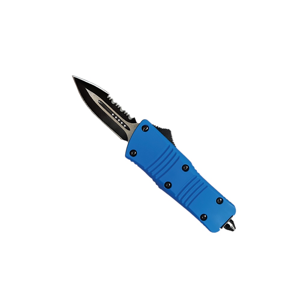 Money Clip Sized OTF Knife - Black