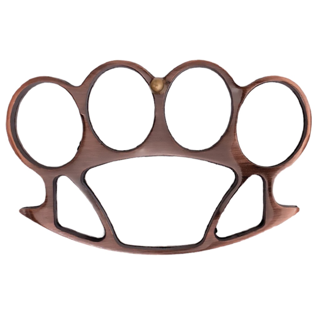 Monolith Wide-Body Knuckle Paperweight - Bronze