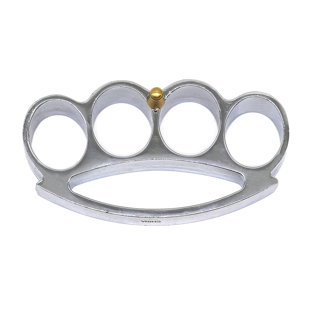 Midnight Empress Ergonomic Brass Knuckles - Black Chrome