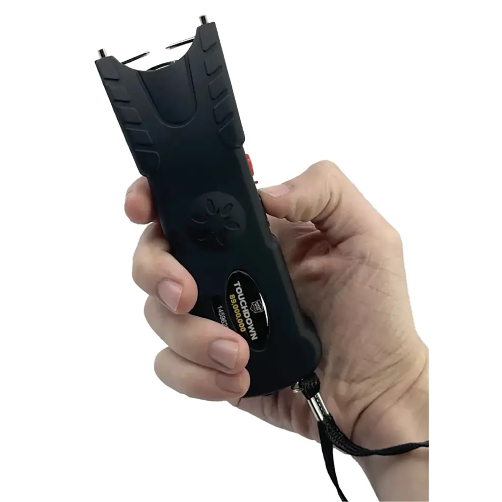 Stealth Grip Rapid-Response Stun Gun - Midnight Black