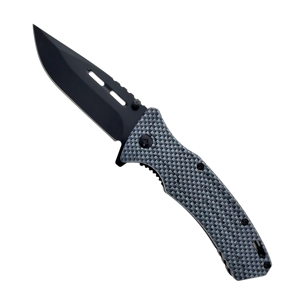 Carbon Shadow Rapid-Deploy Tactical Assisted Knife - Carbon Fiber