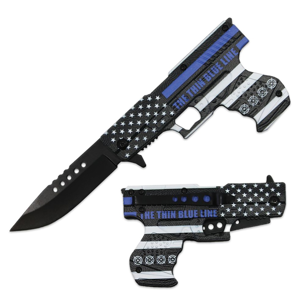 GUN ASST KNF BL STRIPE