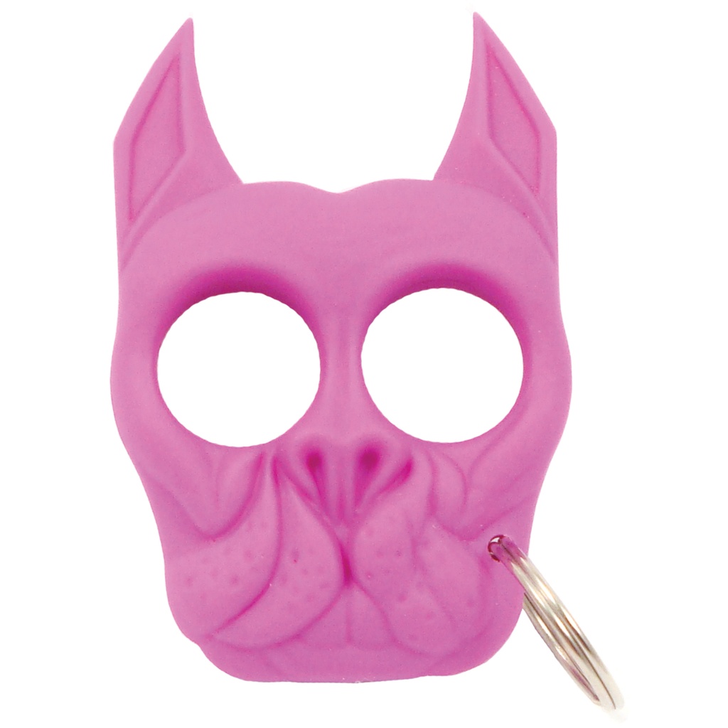 Bulldog Guardian Self-Defense Keychain - Purple
