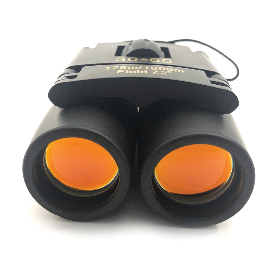 Pocket Stadium View Travel Binoculars - Black