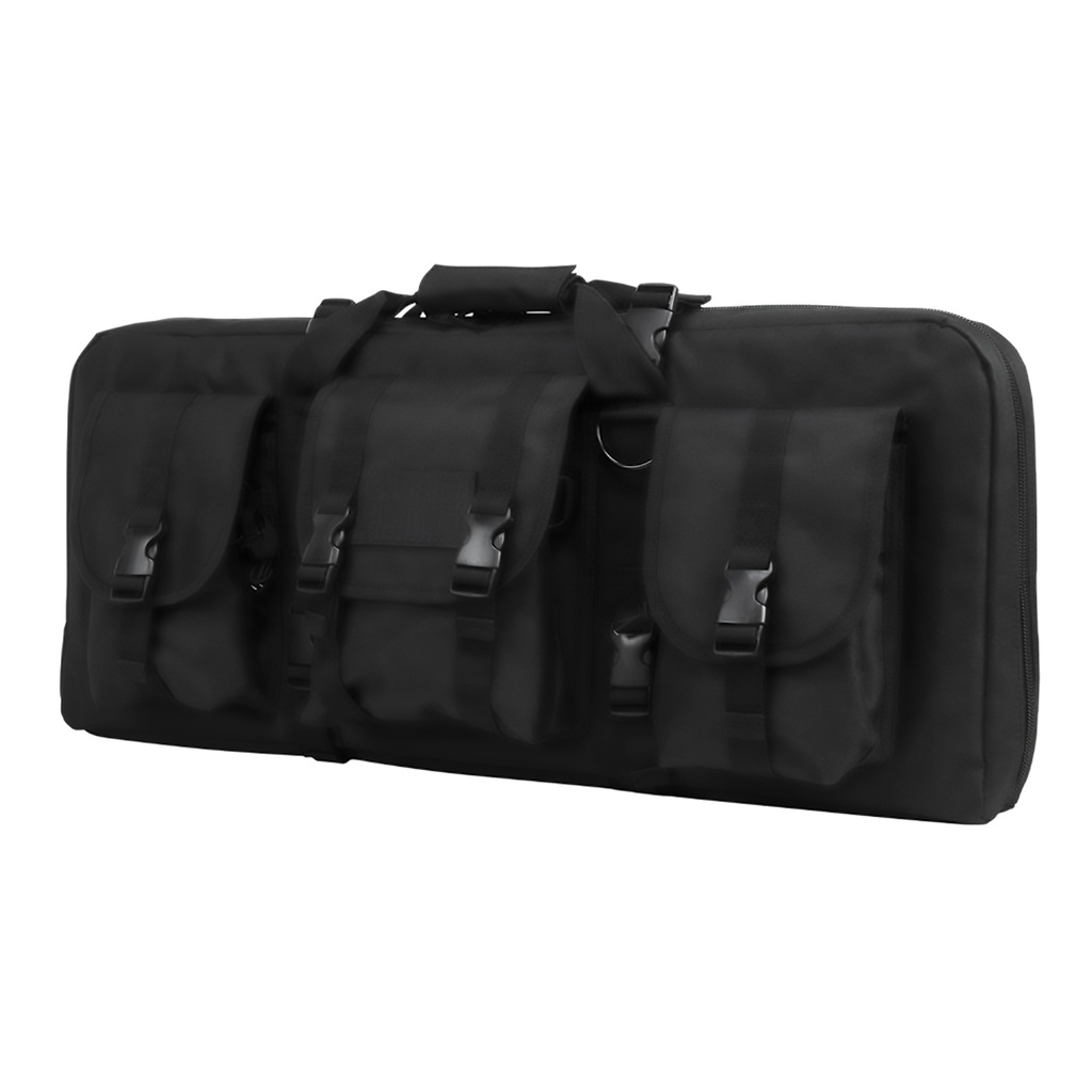 Covert Range Twin-Carbine Tactical Case - Black