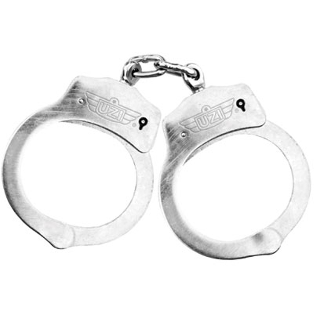UZI Professional Series Handcuffs - Silver