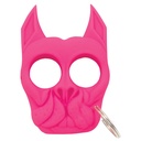 SAMPLE -Street Guardian Bulldog Self Defense Keychain - Hot Pink