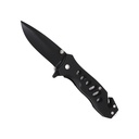 SAMPLE - Blackout Responder Quick-Deploy Spring Assisted Knife - Matte Black