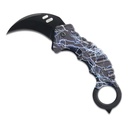 SAMPLE - Lightning Arc Quick-Deploy Assisted Karambit Knife - Matte Black