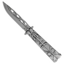 Dragon Gate Tactical Butterfly Knife - Gunmetal Grey