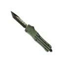 Covert Patriot Tactical OTF Knife - Green Flag