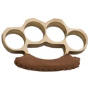 Palm Anchor Comfort-Driven Brass Knuckles - Solid Brass
