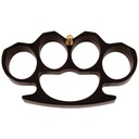 Stealth Monolith 1/2-Inch Knuckle Paperweight - Black