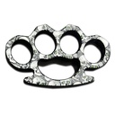 Phantom Force Skull-Infusion Brass Knuckles - Black Metal