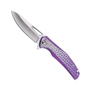 Enigma Thorn Quick-Deploy Spring Assisted Knife - Purple Aluminum