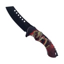 Mythic Dragon Quick-Strike Spring Assisted Knife - Red