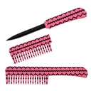Sweetheart Secret Dual-Use Hidden Comb Knife - Pink Heart