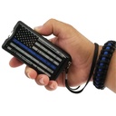 Blue Line Valor Police-Strength Stun Gun - Rubberized Black