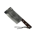 Full-Wave Forge Precision Meat Cleaver - Brown Pakkawood