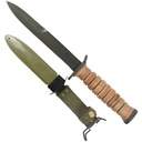 Sentinel Heritage Spear-Point Bayonet Knife - Leather Handle