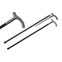 Celtic Heritage Hidden-Blade Sword Cane - Mirror Polished Aluminum