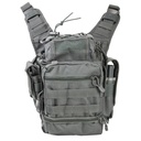 Urban Grid Rapid-Access First Responder Utility Bag - Gray PVC