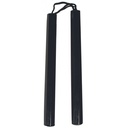 Dojo Shadow Octagonal Training Nunchucks - Black Hardwood