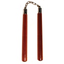 FlowLock Ball-Bearing Nunchucks - Natural Wood