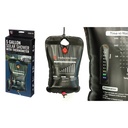 Blackbody Heat Gauge + Gravity-Fed Solar Shower - Black PVC