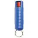 Guardian Shell Quick-Access Keychain Pepper Spray - Blue Hardshell