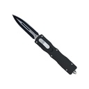 Stealth Front-Switch Rapid-Deploy OTF Knife - Midnight Black